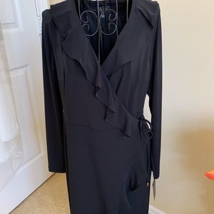 THALIA SODI FAUX WRAP DRESS. NWT